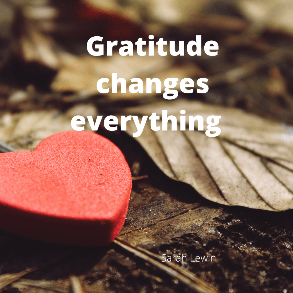Gratitude