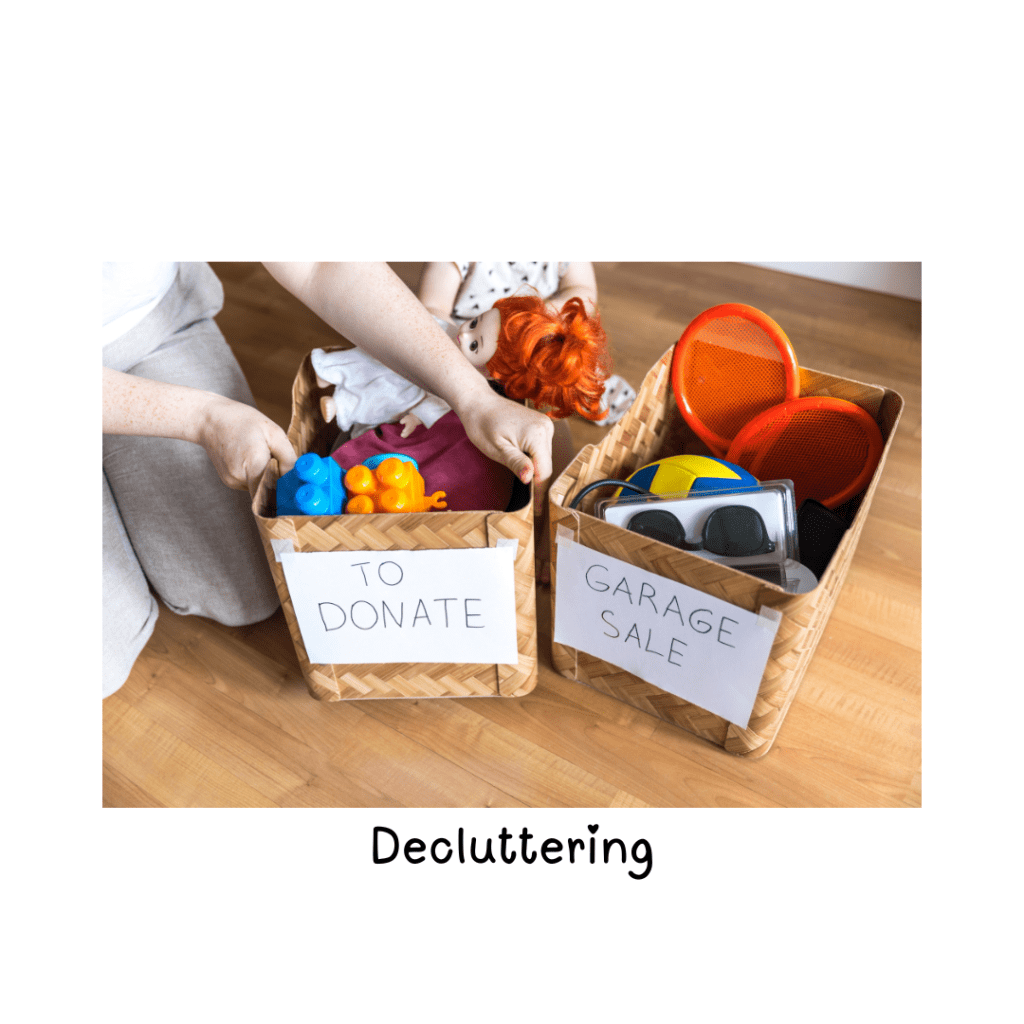 Decluttering